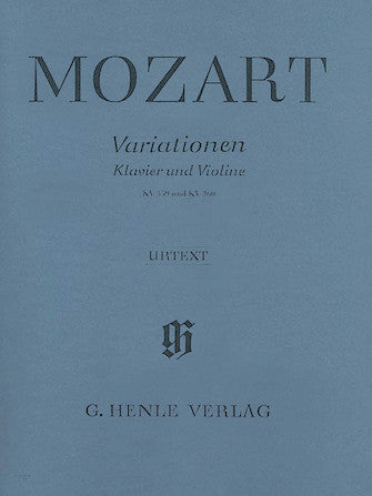 Mozart Variations for Piano and Violin