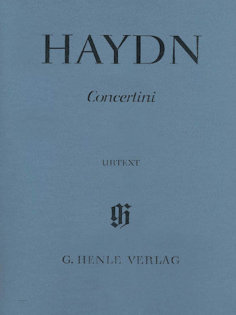 Haydn Concertini For Piano (harpsichord) With Two Violins And Violoncello