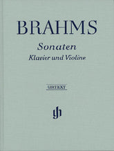 Brahms Sonatas for Piano and Violin (Hardcover)