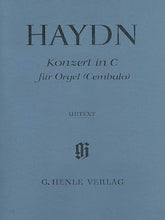 Haydn Concerto for Organ (Harpsichord) with String Instruments C Majo