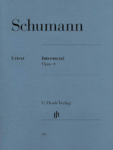 Schumann Intermezzi Op. 4