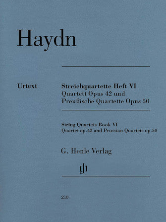 Haydn String Quartets Volume 6 Opus 42 and Opus 50 (Prussian Quartets)