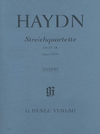 Haydn String Quartets Volume 9 Opus 71 and 74 (Apponyi Quartets)