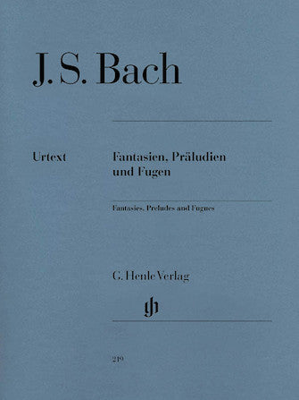 Bach Fantasies, Preludes and Fugues