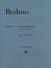 Brahms Piano Quintet in F minor Opus 34