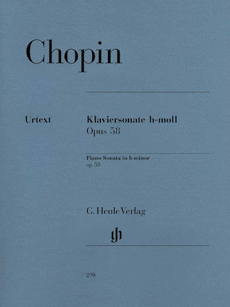 Chopin Piano Sonata in B minor Opus 58 O/P