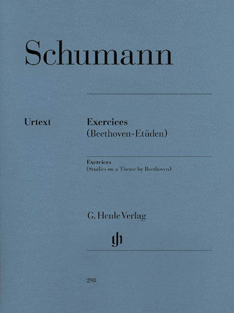 Schumann Exercises – Studies in Form of Free Variations on a Theme by Beethoven Anh. F 25