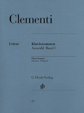 Clementi Selected Piano Sonatas - Volume I (1768-1785)