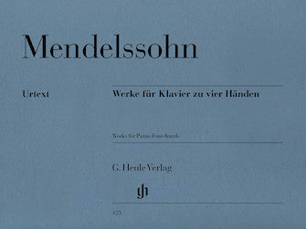 Mendelssohn Works for Piano Four-Hands