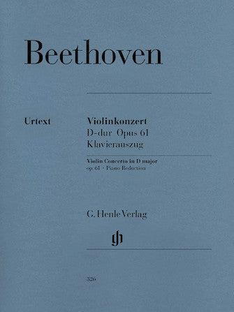 Beethoven Violin Concerto in D major Opus 61