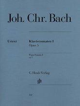 J.C. Bach Piano Sonatas - Volume I, Op. 5