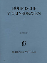 Bohemian Violin Sonatas Volume 1