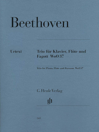 Beethoven Trio for Piano, Flute, and Bassoon WoO 37