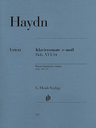 Haydn Piano Sonata in E minor Hob.XVI:34