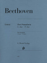 Beethoven 2 Sonatinas for Piano in F Major and G Major Anh. 5