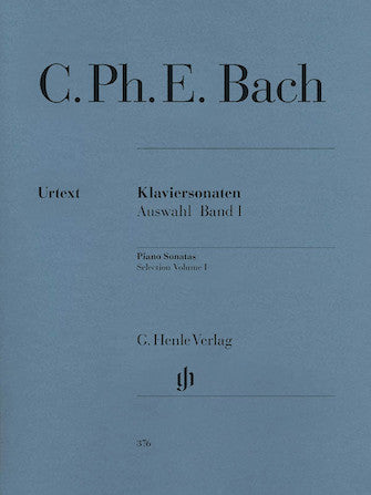 C. P. E. Bach Selected Piano Sonatas - Volume 1