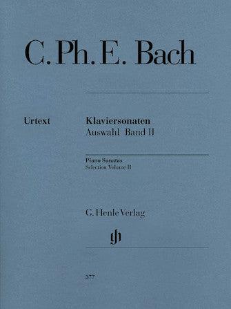C.P.E. Bach  Selected Piano Sonatas - Volume 2