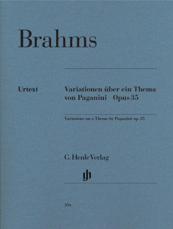 Brahms Variations on a Theme of Paganini Opus 35