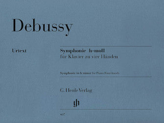 Debussy Symphony in B Minor 1 Piano, 4 Hands