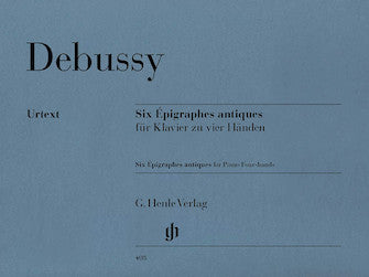 Debussy 6 Epigraphes Antiques for Piano Four Hands