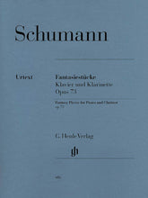 Schumann Fantasiestucke (Fantasy Pieces) for Piano and Clarinet Opus 73