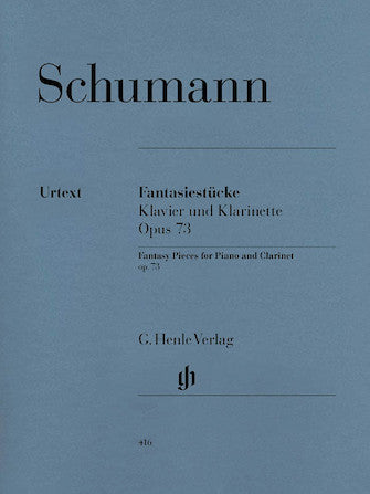Schumann Fantasiestucke (Fantasy Pieces) for Piano and Clarinet Opus 73