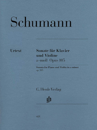 Schumann Sonata for Piano and Violin in A minor Opus 105