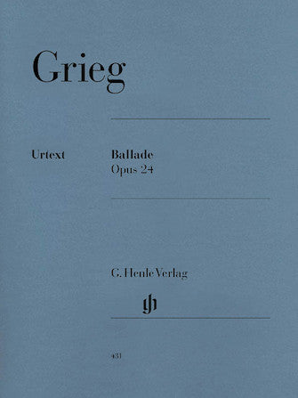 Grieg Ballade Op. 24