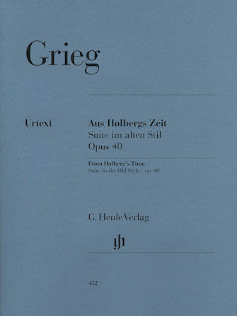 Grieg Aus Holbergs Zeit (From Holberg's Time) Opus 40