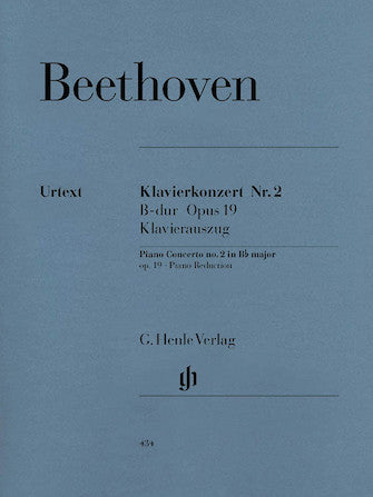 Beethoven Concerto for Piano And Orchestra No 2 in B flat major Opus 19