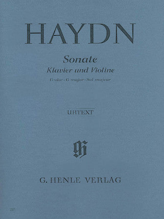 Haydn Sonata for Piano and Violin in G Major Hob. XV:32