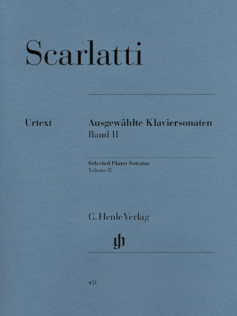 Scarlatti Selected Piano Sonatas Volume 2
