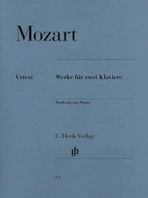 Mozart Works for Two Pianos