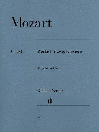 Mozart Works for Two Pianos