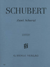 Schubert 2 Scherzi B Flat Major And D Flat Major D 593