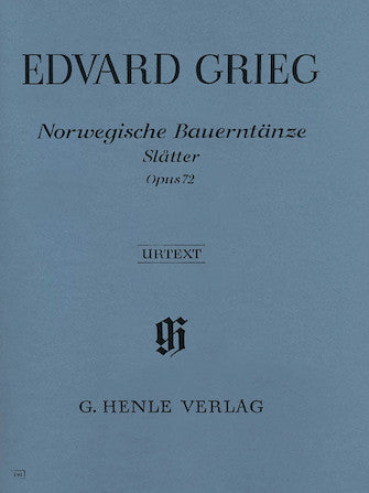 Grieg Norwegian Peasant Dances (Slåtter) Op. 72