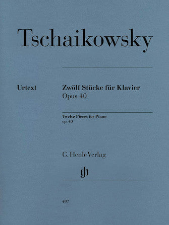 Tchaikovsky 12 Piano Pieces Opus 40