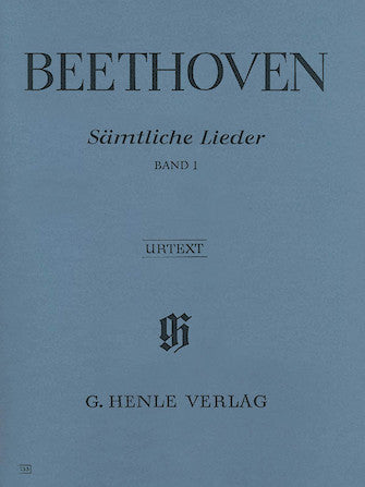 Beethoven Complete Songs for Voice and Piano Volume 1