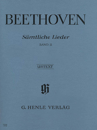 Beethoven Complete Songs for Voice and Piano Volume 2