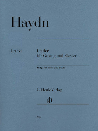 Haydn Songs for Voice and Piano