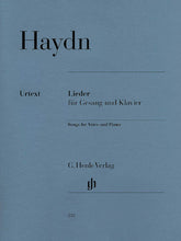 Haydn Songs for Voice and Piano