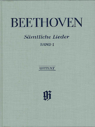 Beethoven Complete Songs for Voice and Piano Volume 1