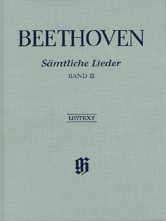 Beethoven Complete Songs for Voice and Piano Volume 2