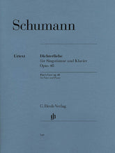 Schumann Dichterliebe for Voice and Piano Opus 48