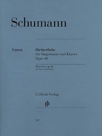 Schumann Dichterliebe for Voice and Piano Opus 48