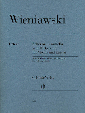 Wieniawski Scherzo-Tarantella in G minor Opus 16