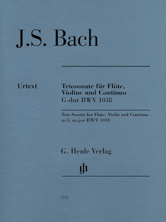 Bach Trio Sonata in G major BWV 1038