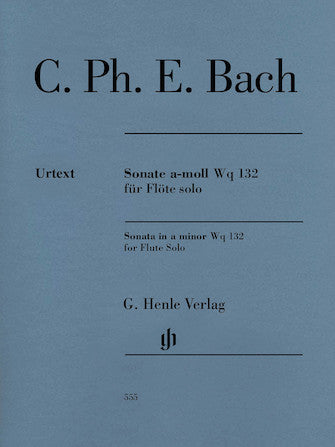 C.P.E. Bach Flute Sonata A minor Wq 132