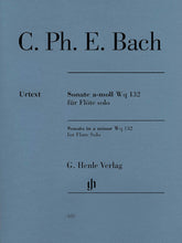 C.P.E. Bach Flute Sonata A minor Wq 132