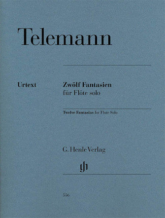 Telemann 12 Fantasias For Flute Solo Twv 40:2-13